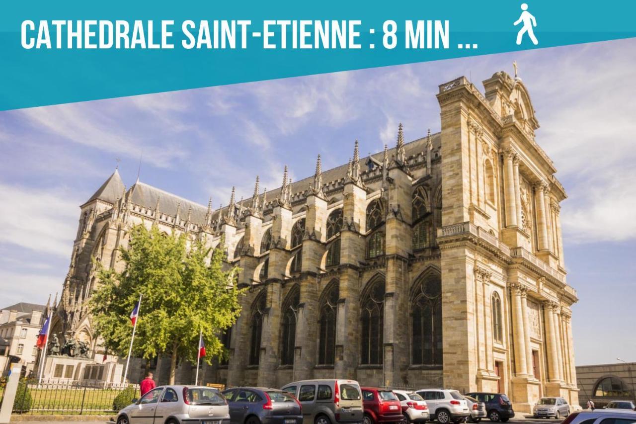 Cocon D'Hiver - Netflix & Wifi - Parking Gratuit - Check-In 24H24 - Kit Bebe Inclus - Emplacement Velos - Goodmarning Châlons-en-Champagne Zewnętrze zdjęcie